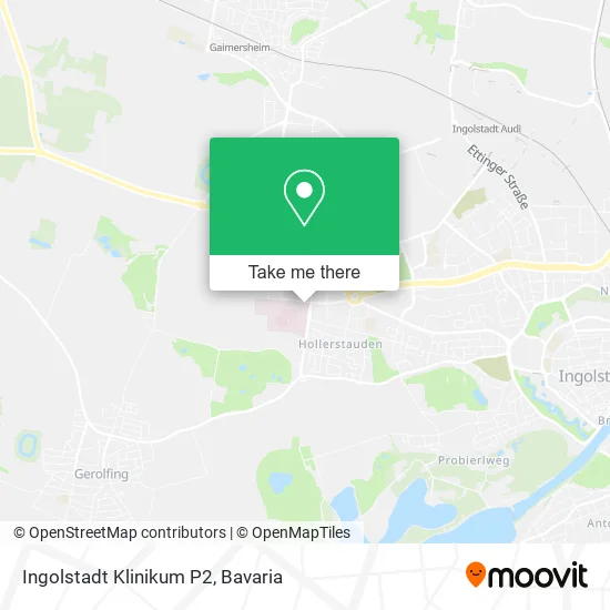 Карта Ingolstadt Klinikum P2