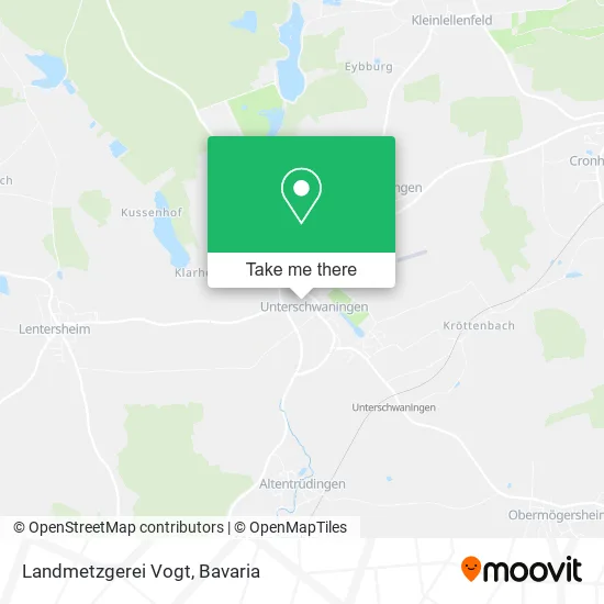 Карта Landmetzgerei Vogt