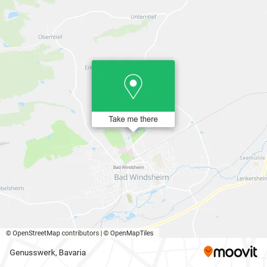 Genusswerk map