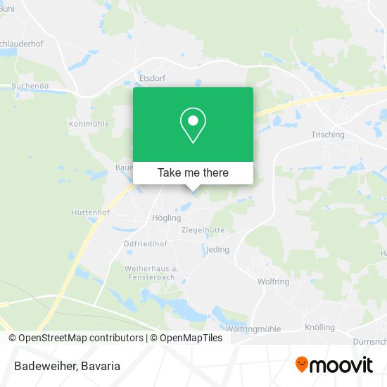 Badeweiher map