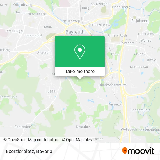 Карта Exerzierplatz