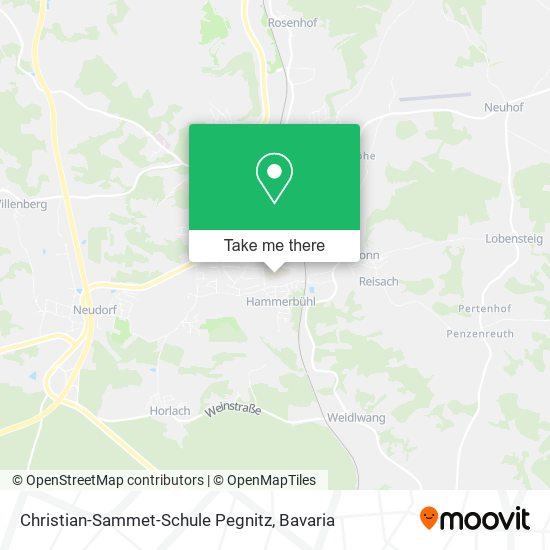 Christian-Sammet-Schule Pegnitz map