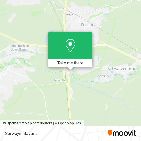 Карта Serways
