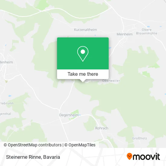 Карта Steinerne Rinne