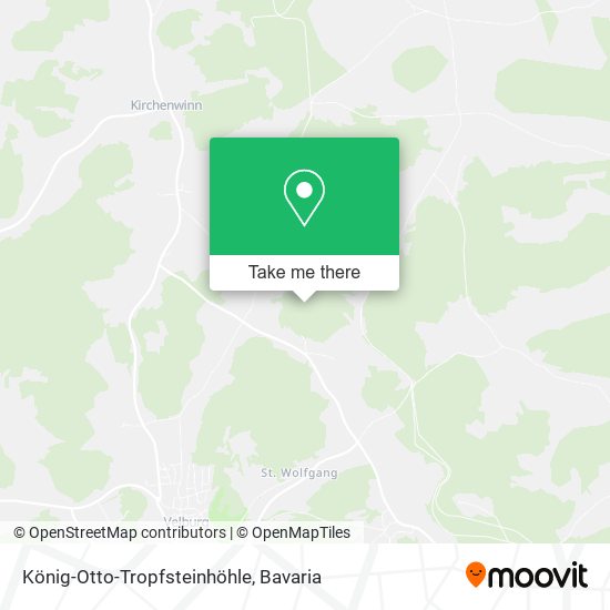 König-Otto-Tropfsteinhöhle map