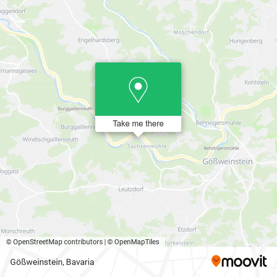 Карта Gößweinstein