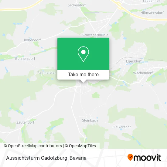 Карта Aussichtsturm Cadolzburg