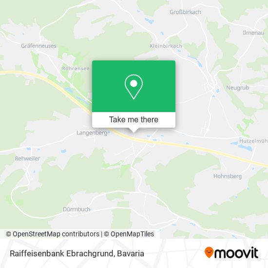 Raiffeisenbank Ebrachgrund map