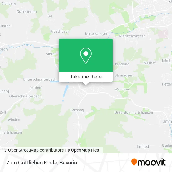 Карта Zum Göttlichen Kinde
