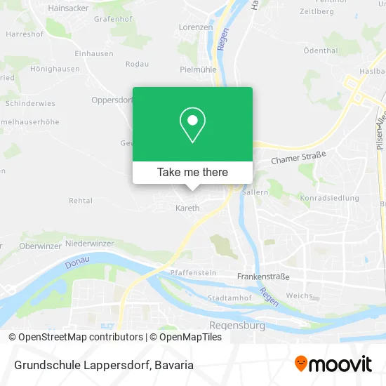 Карта Grundschule Lappersdorf