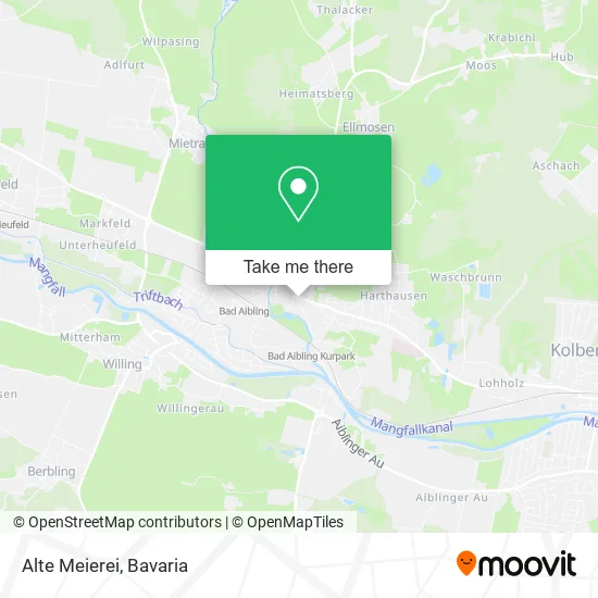 Карта Alte Meierei