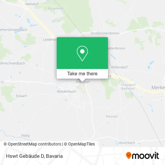 Hswt Gebäude D map