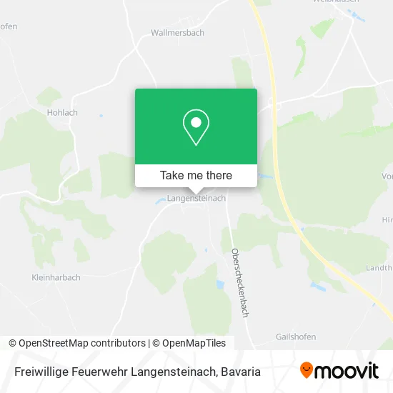 Карта Freiwillige Feuerwehr Langensteinach