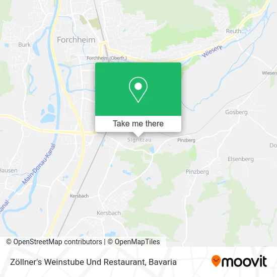 Карта Zöllner's Weinstube Und Restaurant