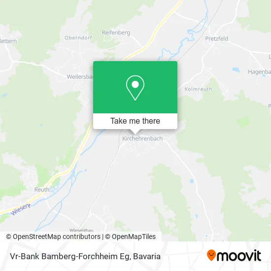 Карта Vr-Bank Bamberg-Forchheim Eg