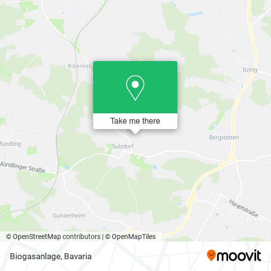 Карта Biogasanlage