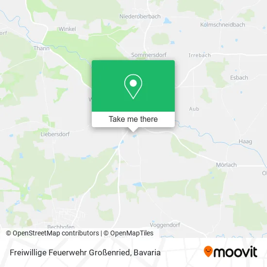 Карта Freiwillige Feuerwehr Großenried