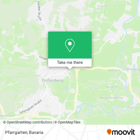 Карта Pfarrgarten