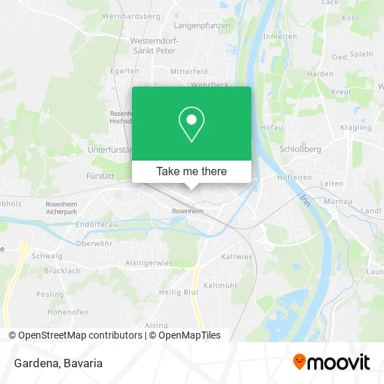 Карта Gardena