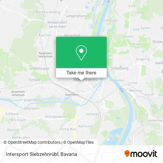 Карта Intersport Siebzehnrübl