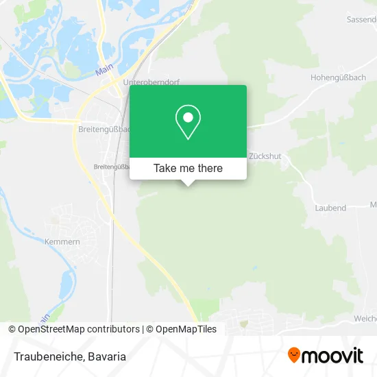 Карта Traubeneiche
