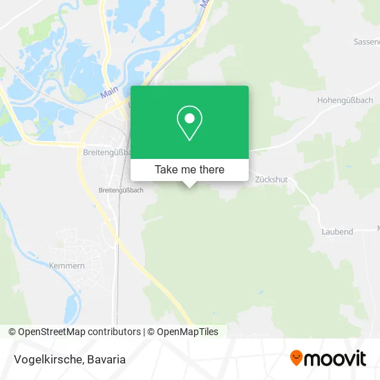 Карта Vogelkirsche