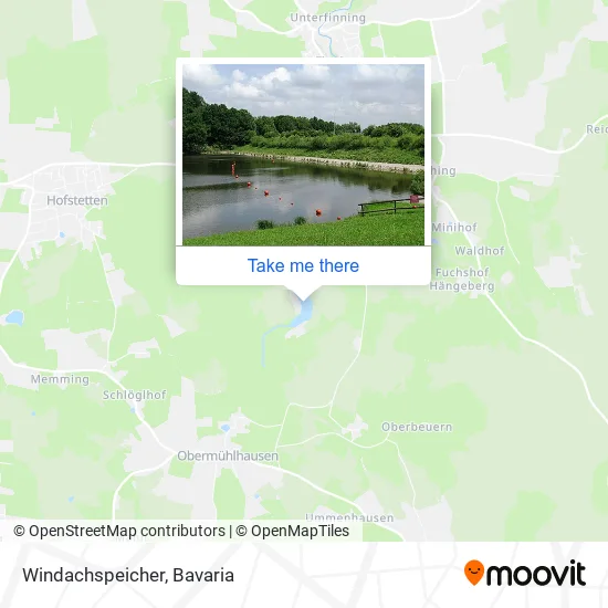 Карта Windachspeicher