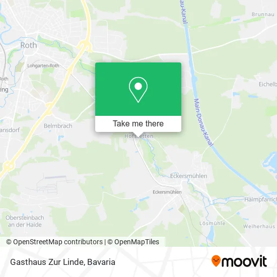 Карта Gasthaus Zur Linde