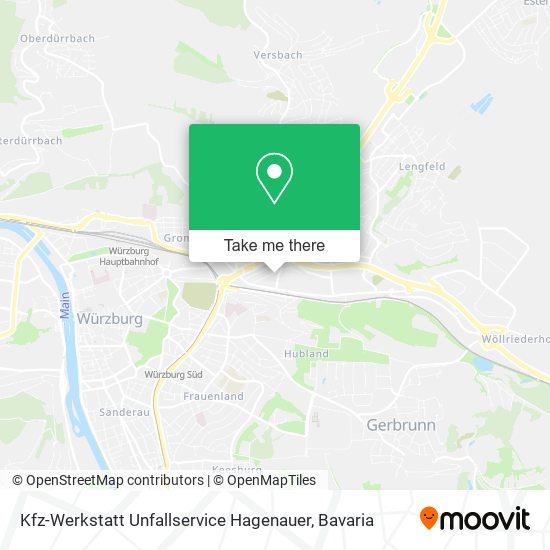 Kfz-Werkstatt Unfallservice Hagenauer map