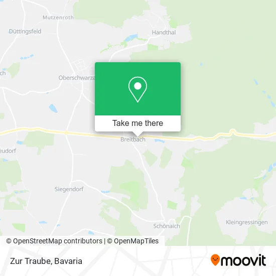 Карта Zur Traube