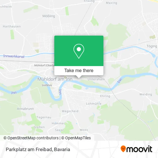 Карта Parkplatz am Freibad