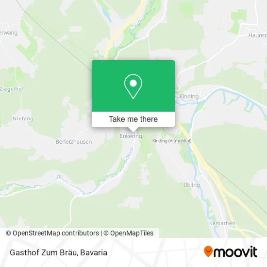 Карта Gasthof Zum Bräu