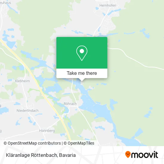 Карта Kläranlage Röttenbach