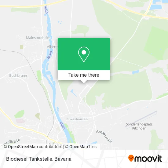 Карта Biodiesel Tankstelle