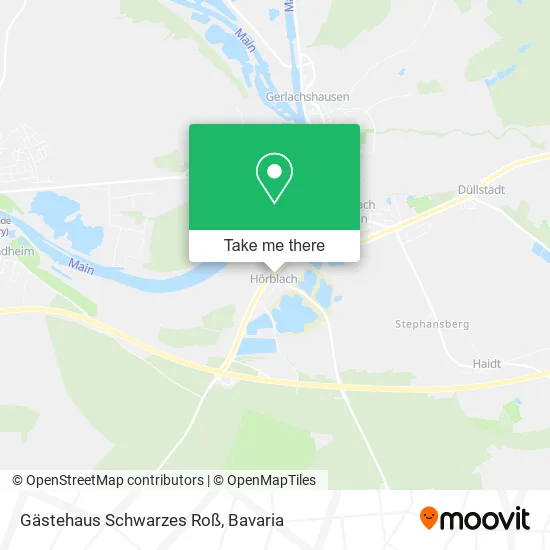 Карта Gästehaus Schwarzes Roß