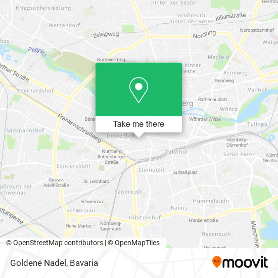 Карта Goldene Nadel