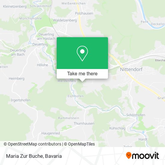 Maria Zur Buche map