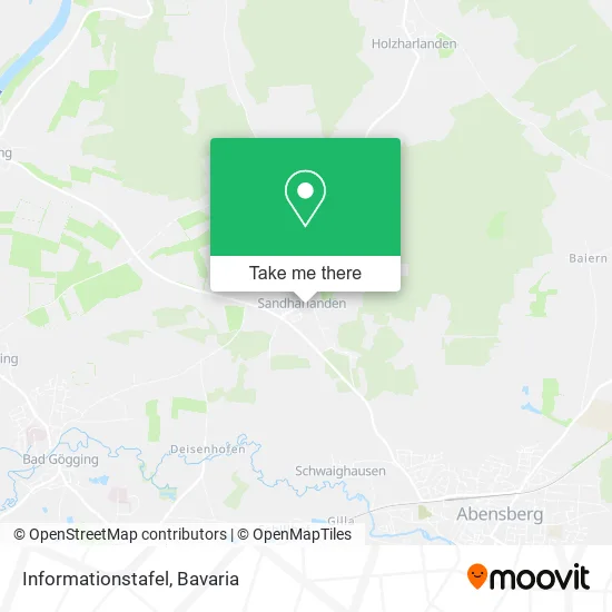 Карта Informationstafel