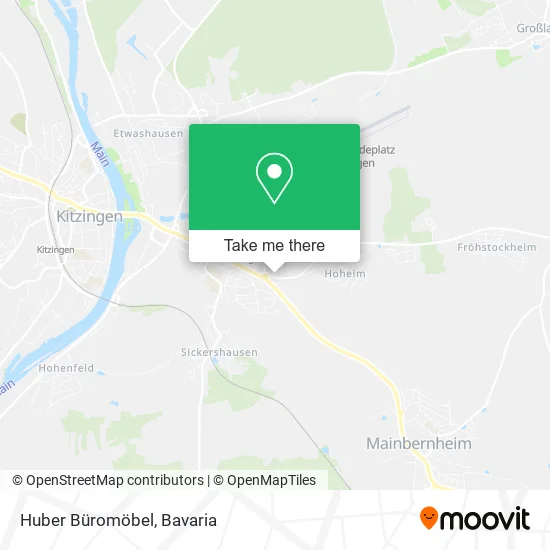 Карта Huber Büromöbel