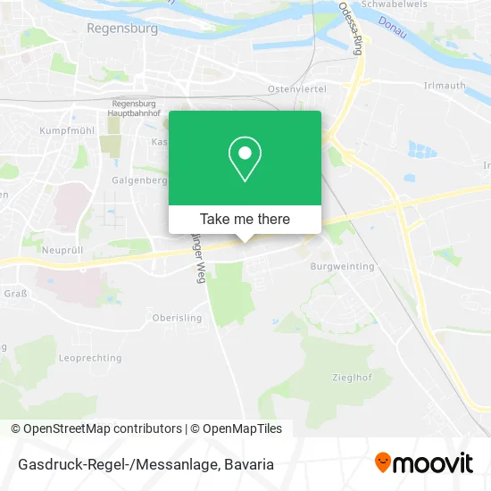Карта Gasdruck-Regel-/Messanlage