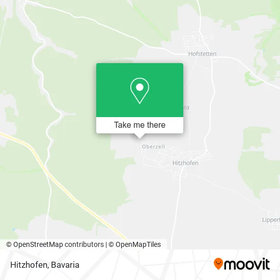 Карта Hitzhofen