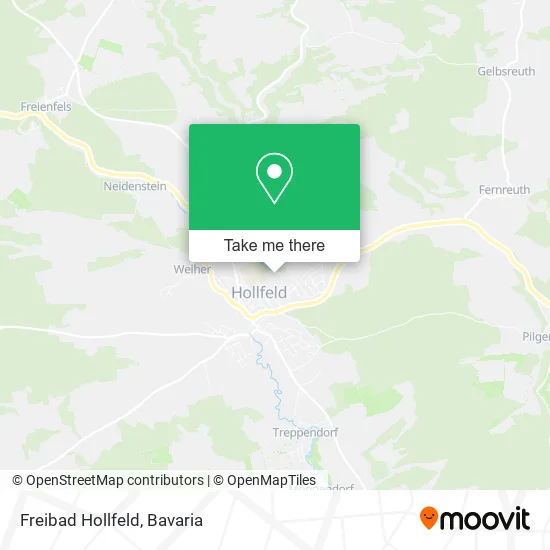 Карта Freibad Hollfeld