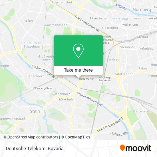 Карта Deutsche Telekom