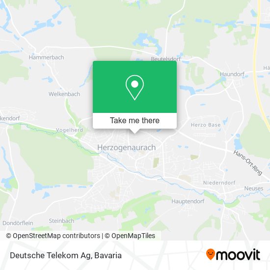 Карта Deutsche Telekom Ag