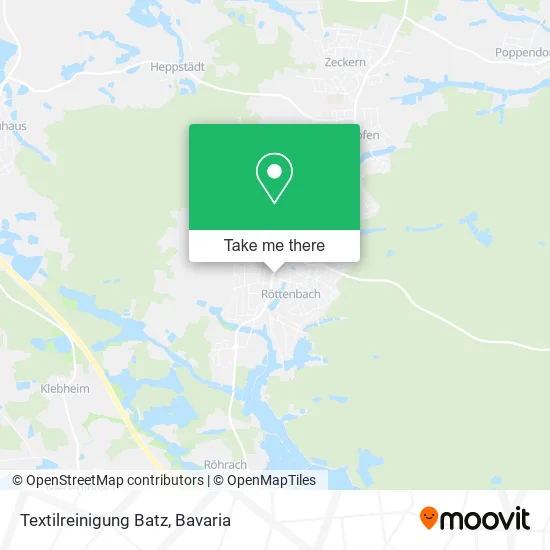 Карта Textilreinigung Batz