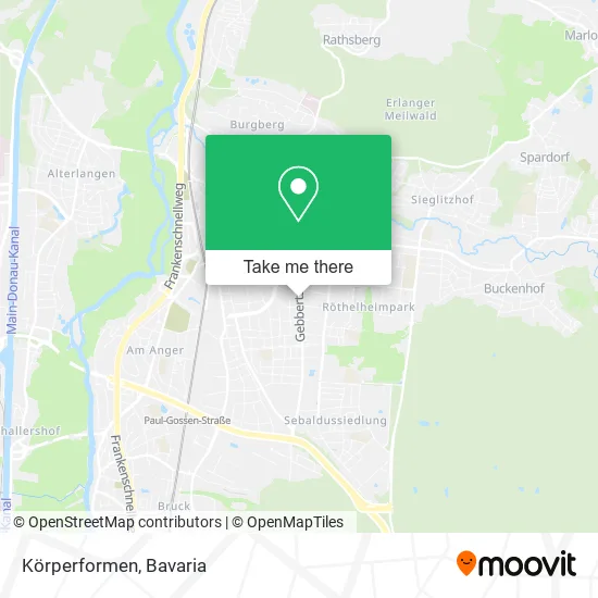 Карта Körperformen