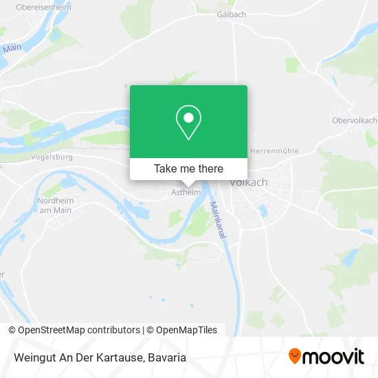 Карта Weingut An Der Kartause