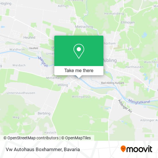 Карта Vw Autohaus Boxhammer
