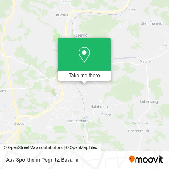 Карта Asv Sportheim Pegnitz