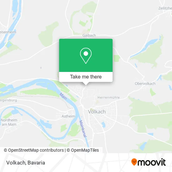 Карта Volkach